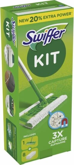 Swiffer Floor Dry Starterkit -Reinigingsapparaten Winkel 539x1200