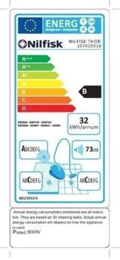 Nilfisk Thor - Stofzuiger Met Zak -Reinigingsapparaten Winkel 554x1200