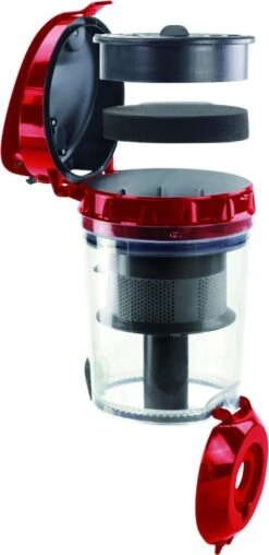 Herenthal Stofzuiger Zonder Zak - 3 Liter - Cyclonische Stofzuiger - Stofzuigers - 5 Niveaus Filtering- Sterke Zuigkracht - Vacuum Cleaner - Compact En Licht - Gemakkelijk Schoon Te Maken - Rood -Reinigingsapparaten Winkel 584x1200 2