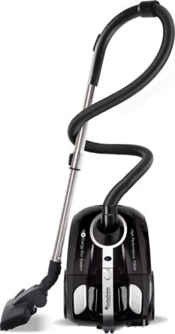 TurboTronic CV09 Stofzuiger Met Zak – Zwart