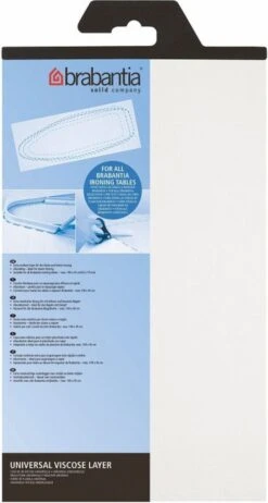 Brabantia Strijkplankonderlaag - Universeel - Vilt - 135 X 49 Cm - Wit 11 Brabantia Strijkplankonderlaag - Universeel - Vilt - 135 X 49 Cm - Wit -Reinigingsapparaten Winkel 642x1200 2