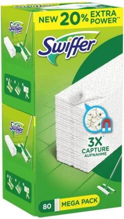 Swiffer Floor Dry Navulling 80st -Reinigingsapparaten Winkel 679x1200