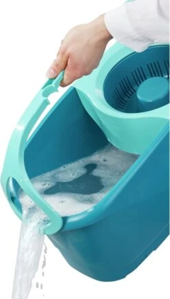 Leifheit Clean Twist Disc Mop Ergo - Dweil Set Compleet Systeem Met Wieltjes - 6 Liter -Reinigingsapparaten Winkel 683x1200 1