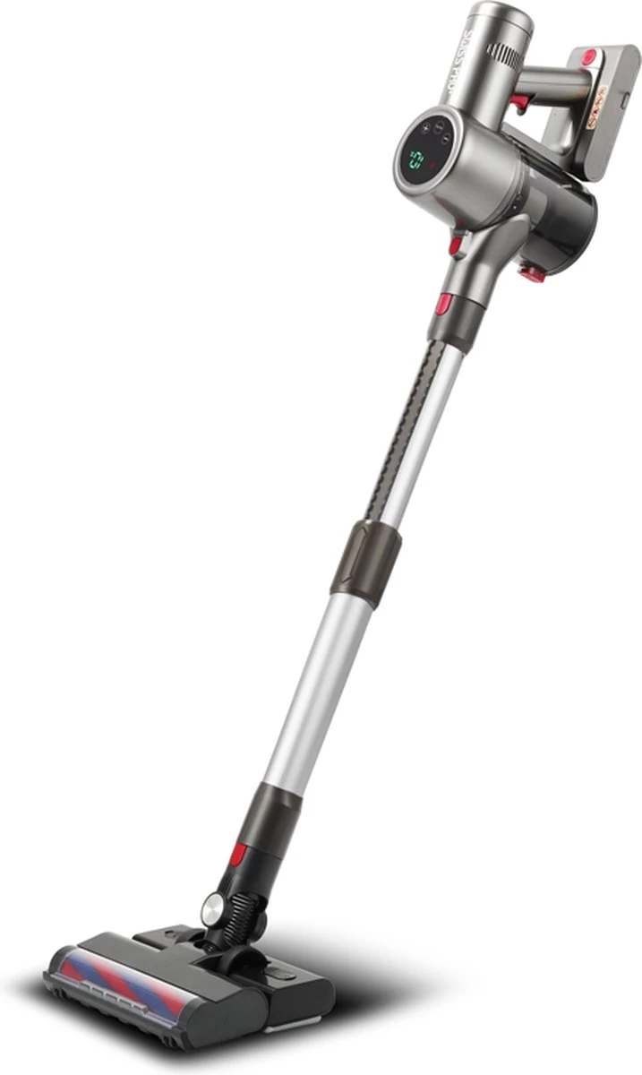 Swiss Pro+ Steelstofzuiger Met Dweil Functie - Afkoppelbare Dweil Functie - LED Display Touchscreen - 22KPA - 5 In 1 - Kruimeldief - Lange Batterijduur 20 Swiss Pro+ Steelstofzuiger Met Dweil Functie - Afkoppelbare Dweil Functie - LED Display Touchscreen - 22KPA - 5 In 1 - Kruimeldief - Lange Batterijduur - Afbeelding 18