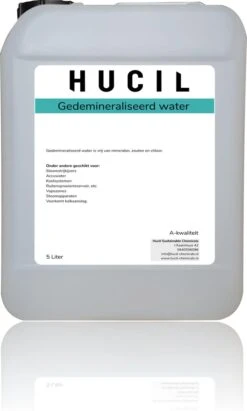 Gedemineraliseerd Water - Osmose - Accuwater - Strijkwater - Demi - Gedestilleerd Water - 5 Liter