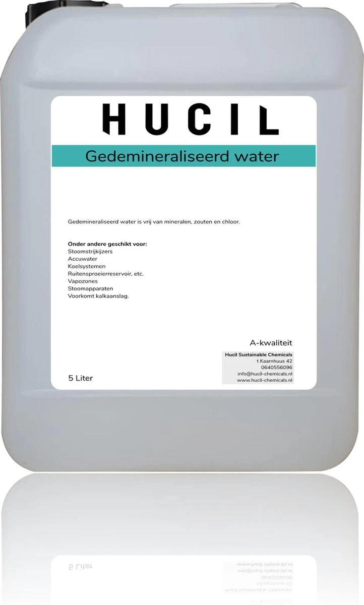 Gedemineraliseerd Water - Osmose - Accuwater - Strijkwater - Demi - Gedestilleerd Water - 5 Liter 3 Gedemineraliseerd Water - Osmose - Accuwater - Strijkwater - Demi - Gedestilleerd Water - 5 Liter