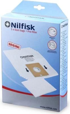 Nilfisk Bravo Serie Synthetische Stofzakken 5 St