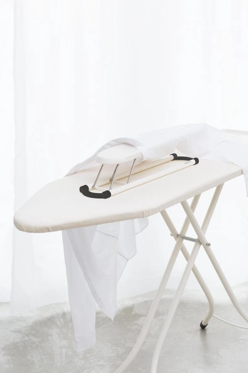 Brabantia Mouwplank - 60 X 10 Cm - Ecru - Wit Frame 8 Brabantia Mouwplank - 60 X 10 Cm - Ecru - Wit Frame - Afbeelding 6