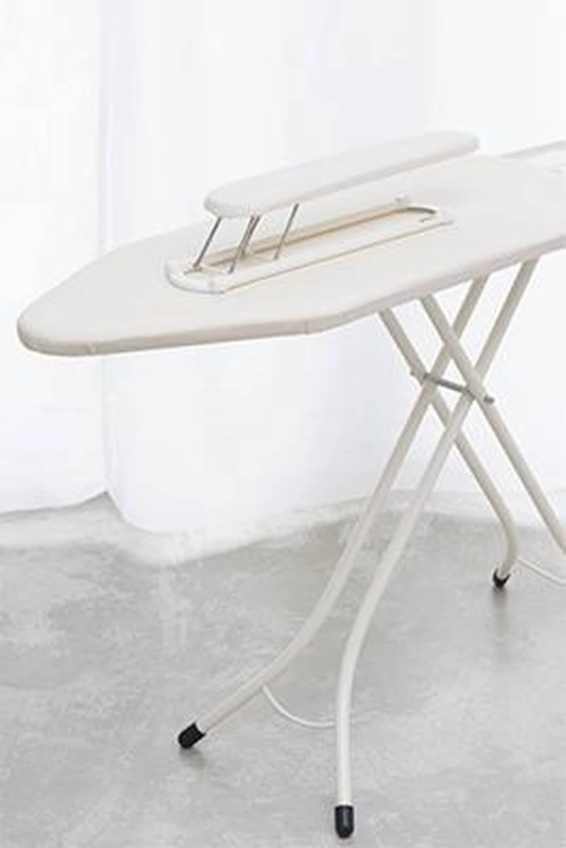 Brabantia Mouwplank - 60 X 10 Cm - Ecru - Wit Frame 13 Brabantia Mouwplank - 60 X 10 Cm - Ecru - Wit Frame - Afbeelding 11