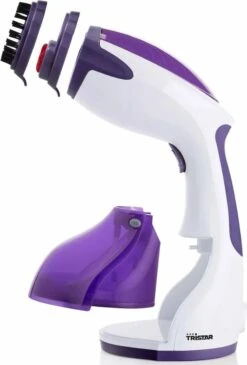 Tristar ST-8916 Kledingstomer – Handstomer Voor O.a Kleding En Meubels - Inclusief 2 Opzetborstels - Paars/Wit -Reinigingsapparaten Winkel 811x1200 2