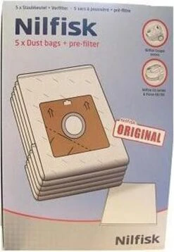Nilfisk One Coupe Serie Synthetische Stofzakken 5 St -Reinigingsapparaten Winkel 829x1200