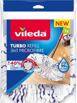 Vileda TURBO 3in1 - Vervanging - Microvezel -Reinigingsapparaten Winkel 900x1200 3