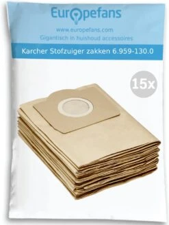 15x Karcher Stofzuigerzakken 6.959-130.0 Stofzakken Stofzuiger Zak Kärcher WD3 / MV 3 / A 22 / A 25 / A26 / SE 4001 18 15x Karcher Stofzuigerzakken 6.959-130.0 Stofzakken Stofzuiger Zak Kärcher WD3 / MV 3 / A 22 / A 25 / A26 / SE 4001 -Reinigingsapparaten Winkel 904x1200 4