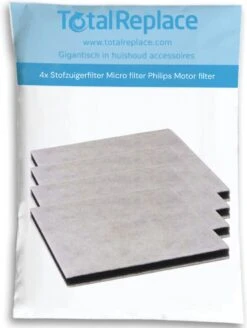 4x Philips Motor Filter - Stofzuigerfilter Micro Filter HR8500, HR8564, HR8566 Mobilo 482248010228 -Reinigingsapparaten Winkel 904x1200 8