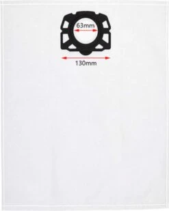 20x Stofzuigerzakken Karcher WD4 WD5 WD6 MV4 MV5 MV6 Vervanging Stofzakken Stofzuigerzak WD4000-WD5999 2.863-006.0 -Reinigingsapparaten Winkel 960x1200 15