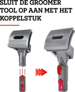 Somstyle Opzetstuk Haarborstel Huisdieren Geschikt Voor Dyson Dyson V15 / V11 / V10 / V8 / V7 / V6 - Borstel Groomer Voor O.a Honden En Katten -Reinigingsapparaten Winkel 974x1200